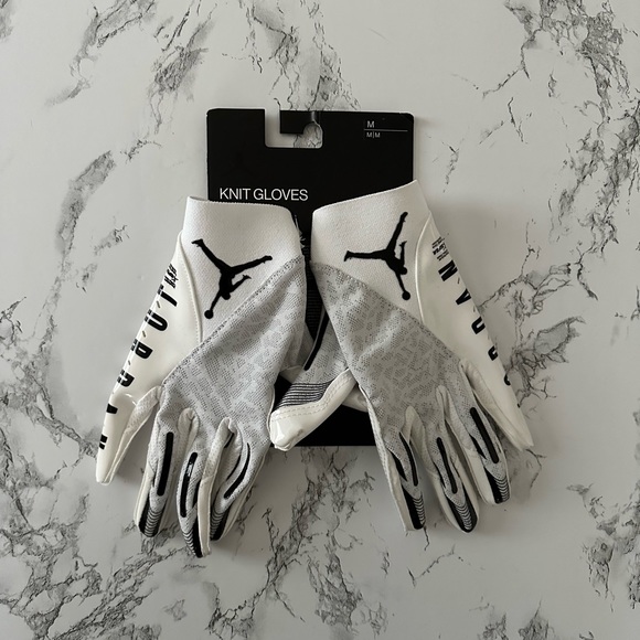 Nike Air Jordan Vapor Knit 4.0 Football Gloves Colorado OU BYU Texas Size Medium - Picture 1 of 5